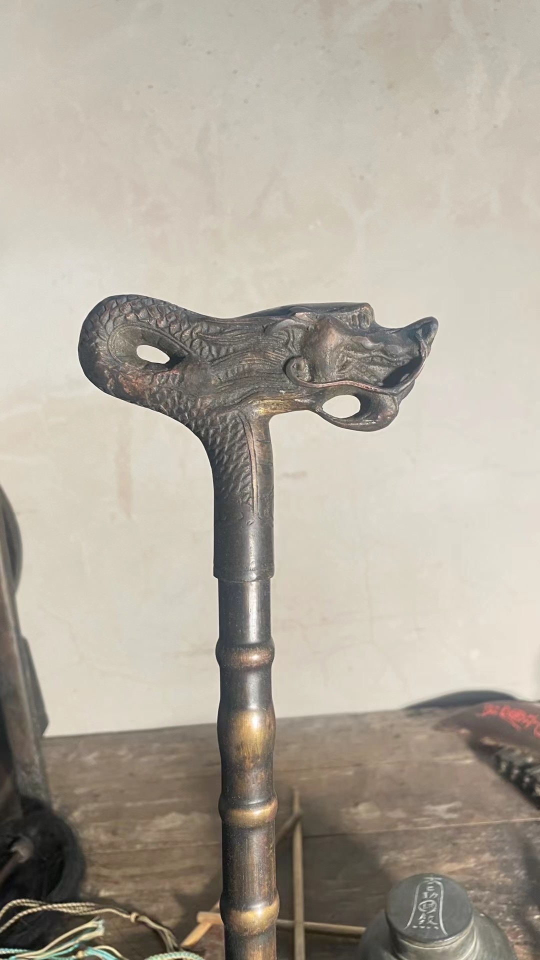 Dragon Head Walking Stick