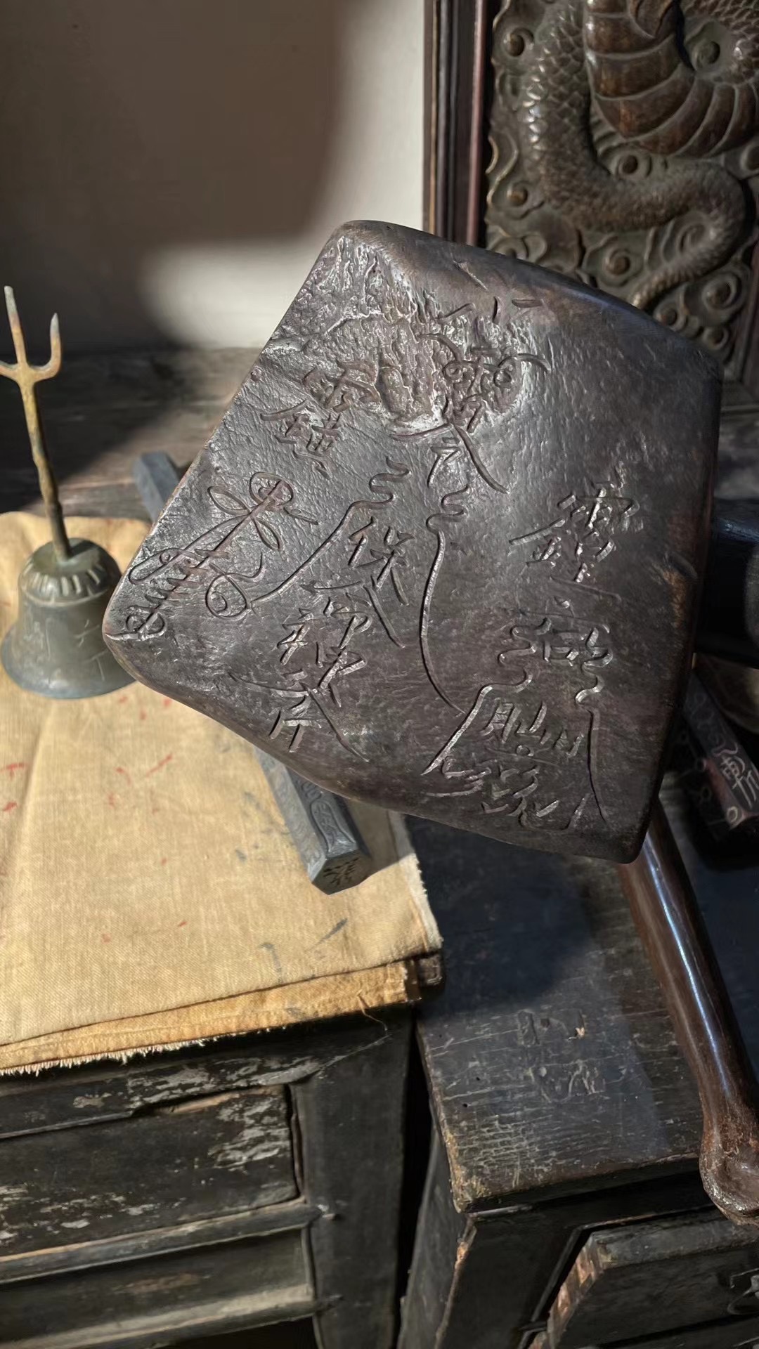 Exorcising Bone Axe for Home Protection